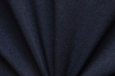Ткань костюмная 25388 2009, 207 гр/м2, шир.150см, цвет т.синий - купить в Камышине. Цена 353.07 руб.