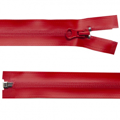 Молния водонепроницаемая PVC Т-7, 90 см, разъемная, цвет (820) красный - купить в Камышине. Цена: 61.18 руб.