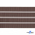 Репсовая лента 005, шир. 6 мм/уп. 50+/-1 м, цвет коричневый - купить в Камышине. Цена: 88.45 руб.
