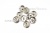 Кнопки пришивные 30 мм никель - купить в Камышине. Цена: 18.68 руб.