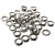 Люверсы, металлические/20мм/никель (упак.1000 шт) - купить в Камышине. Цена: 1 603.80 руб.