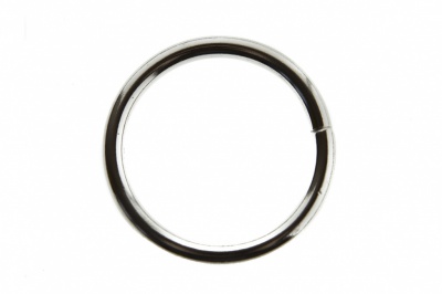 Кольцо металлическое d-32 мм, цв.-никель - купить в Камышине. Цена: 3.54 руб.