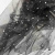 Сетка Фатин Глитер Спейс, 12 (+/-5) гр/м2, шир.150 см, 16-167/черный - купить в Камышине. Цена 184.03 руб.