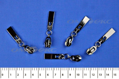 Слайдер декоративный, металлический №1/спираль Т7/никель - купить в Камышине. Цена: 6.29 руб.