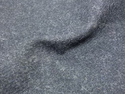 Ткань костюмная п/шерсть №2096-2-2, 300 гр/м2, шир.150см, цвет т.серый - купить в Камышине. Цена 517.53 руб.
