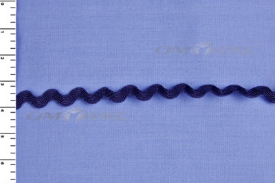 Тесьма плетеная "Вьюнчик"/т.синий - купить в Камышине. Цена: 48.03 руб.