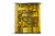 Пайетки "ОмТекс" на нитях, SILVER SHINING, 6 мм F / упак.91+/-1м, цв. 48 - золото - купить в Камышине. Цена: 356.19 руб.