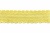 Тесьма кружевная 0621-1212А, шир. 45 мм/уп. 20+/-1 м, цвет 017-жёлтый - купить в Камышине. Цена: 1 033.32 руб.