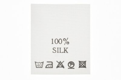 Состав и уход 100% Silk 200 шт - купить в Камышине. Цена: 232.29 руб.