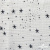 Ткань Муслин принт, 100% хлопок, 125 гр/м2, шир. 140 см, #2308 цв. 9 белый морская звезда - купить в Камышине. Цена 413.11 руб.