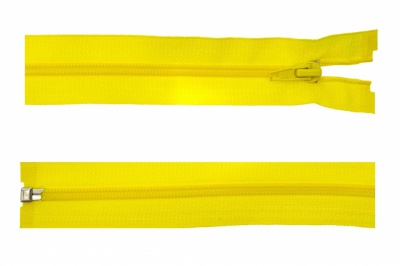 Спиральная молния Т5 131, 70 см, автомат, цвет жёлтый - купить в Камышине. Цена: 16.21 руб.