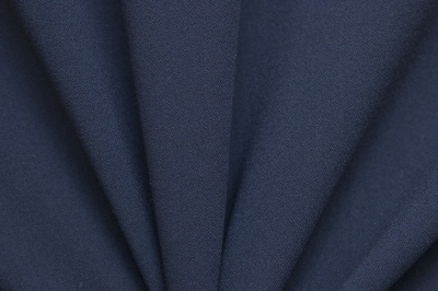 Костюмная ткань с вискозой "Бриджит", 210 гр/м2, шир.150см, цвет т.синий - купить в Камышине. Цена 564.96 руб.