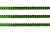 Пайетки "ОмТекс" на нитях, SILVER-BASE, 6 мм С / упак.73+/-1м, цв. 4 - зеленый - купить в Камышине. Цена: 484.77 руб.