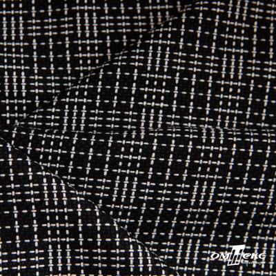 Ткань костюмная "Гарсия" 80% P, 18% R, 2% S, 335 г/м2, шир.150 см, Цвет черный - купить в Камышине. Цена 669.66 руб.