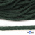 Шнур плетеный d-6 мм, 70% хлопок 30% полиэстер, уп.90+/-1 м, цв.1083-тём.зелёный - купить в Камышине. Цена: 588 руб.