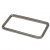 Рамка металлическая прямоугольная, 40 х 15 мм- тём.никель - купить в Камышине. Цена: 4.60 руб.