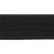 Резинка 25 мм Тканая, 13,75 гр/п.м, (бобина 25 +/-0,5 м) - черная  - купить в Камышине. Цена: 11.67 руб.