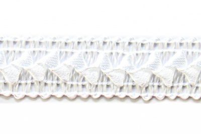 Тесьма декоративная "Самоса" 062, шир. 20 мм/уп. 33+/-1 м, цвет белый - купить в Камышине. Цена: 304.43 руб.
