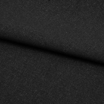 Ткань костюмная 24880 2022, 220 гр/м2, шир.150см, цвет чёрный - купить в Камышине. Цена 451 руб.