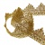 Тесьма металлизированная 0384-0240, шир. 40 мм/уп. 25+/-1 м, цвет золото - купить в Камышине. Цена: 490.74 руб.