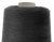 Швейные нитки (армированные) 28S/2, нам. 2 500 м, цвет чёрный - купить в Камышине. Цена: 139.91 руб.
