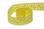 Тесьма кружевная 0621-1059, шир. 20 мм/уп. 20+/-1 м, цвет 017-жёлтый - купить в Камышине. Цена: 507.67 руб.