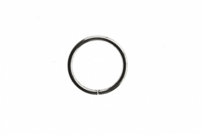 Кольцо металлическое d-15 мм, цв.-никель - купить в Камышине. Цена: 2.45 руб.