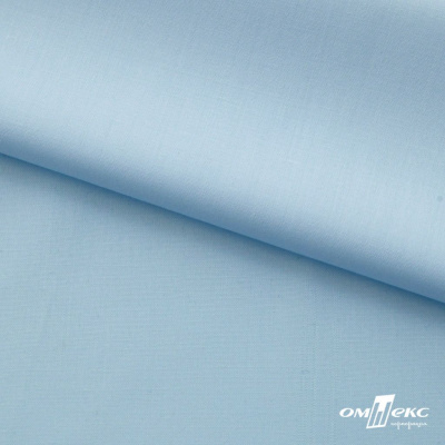 Ткань сорочечная Илер 100%полиэстр, 120 г/м2 ш.150 см, цв.голубой - купить в Камышине. Цена 290.24 руб.