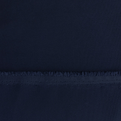 Костюмная ткань "Элис", 220 гр/м2, шир.150 см, цвет т.синий - купить в Камышине. Цена 308 руб.