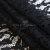 Кружевное полотно #2307, 145 гр/м2, шир.150см, цвет чёрный - купить в Камышине. Цена 449.07 руб.
