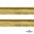 Кант атласный 136, шир. 12 мм (в упак. 65,8 м), цвет золото - купить в Камышине. Цена: 433.08 руб.