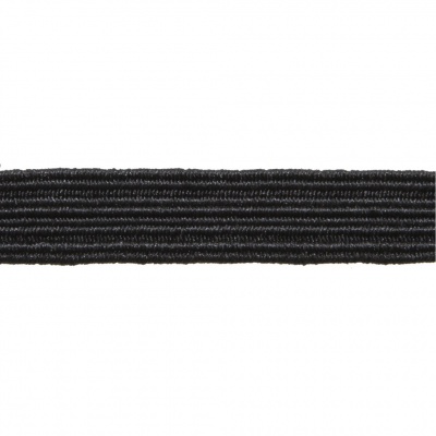 Резинка продежка С-52, шир. 7 мм (20 шт/10 м), цвет чёрный - купить в Камышине. Цена: 1 338.93 руб.