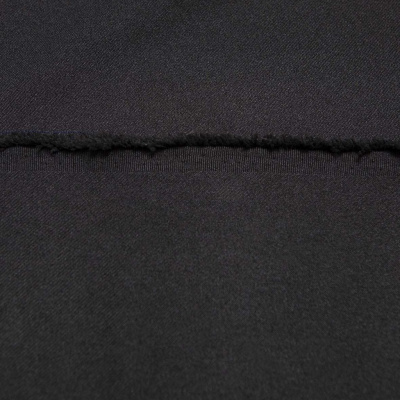 Ткань костюмная 21010 2044, 225 гр/м2, шир.150см, цвет черный - купить в Камышине. Цена 390.73 руб.