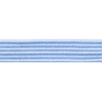 Резиновые нити с текстильным покрытием, шир. 6 мм ( упак.30 м/уп), цв.- 108-голубой - купить в Камышине. Цена: 155.22 руб.