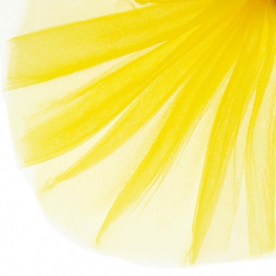 Фатин блестящий 16-70, 12 гр/м2, шир.300см, цвет жёлтый - купить в Камышине. Цена 109.72 руб.