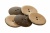 Деревянные украшения для рукоделия пуговицы "Кокос" #2 - купить в Камышине. Цена: 33.11 руб.